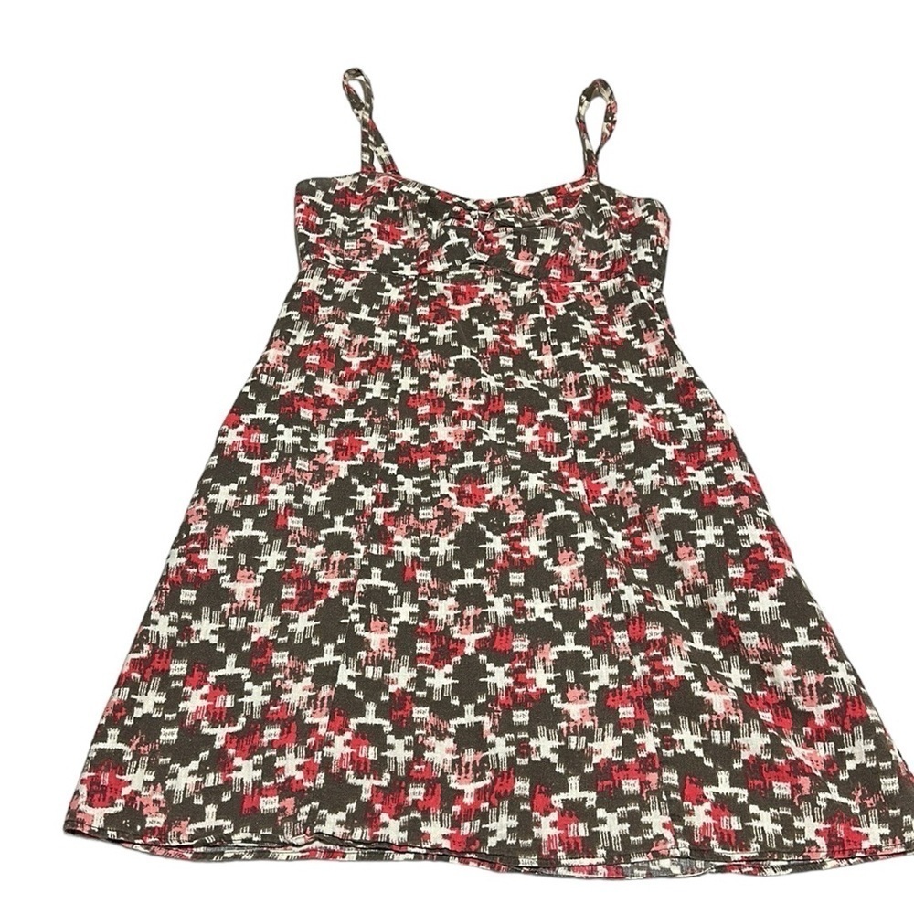 Patagonia Hemp & organic cotton blend strap mini one piece multicolor dress Sz 6